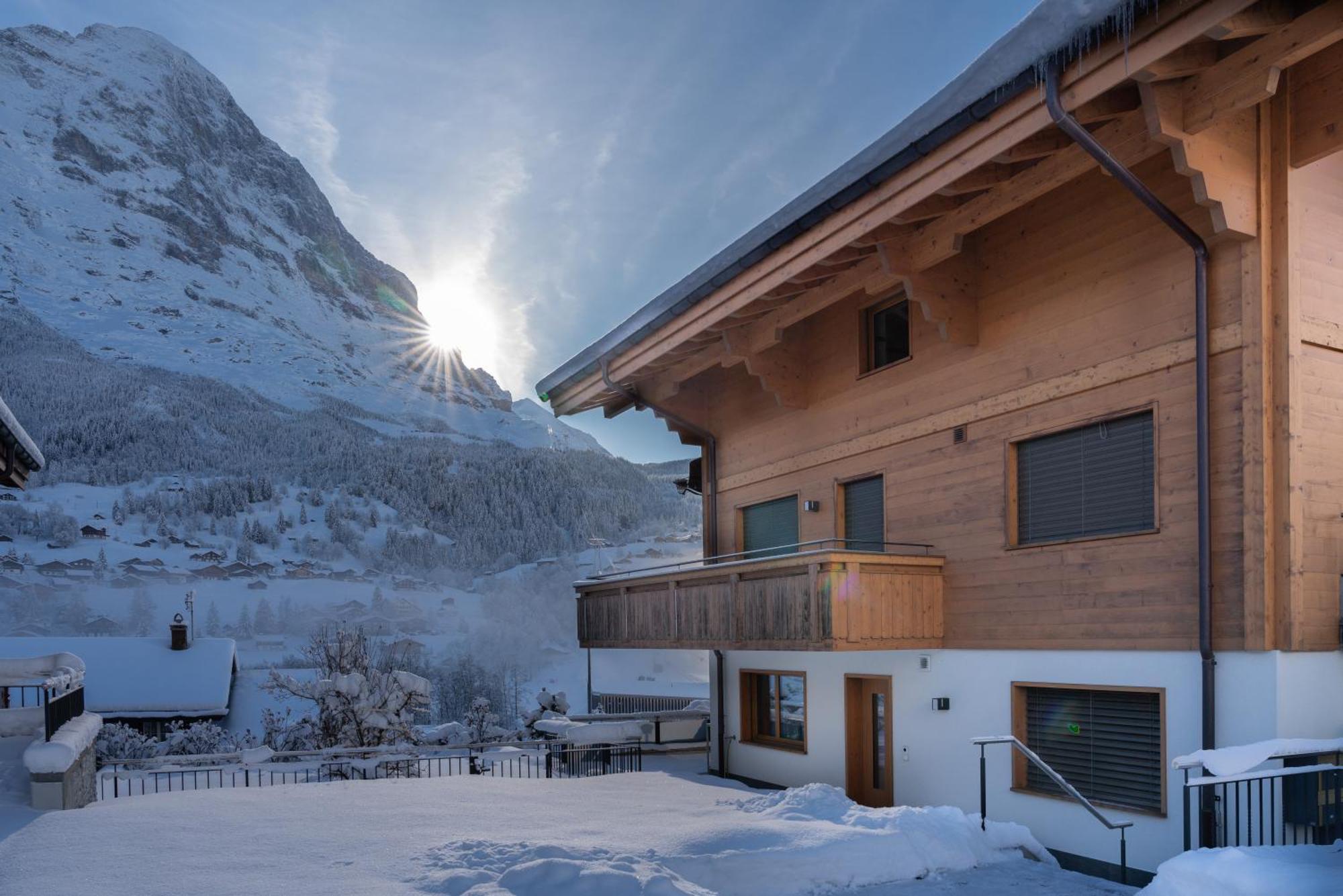 Chalet Alia And Apartments-Grindelwald By Swiss Hotel Apartments Exterior foto